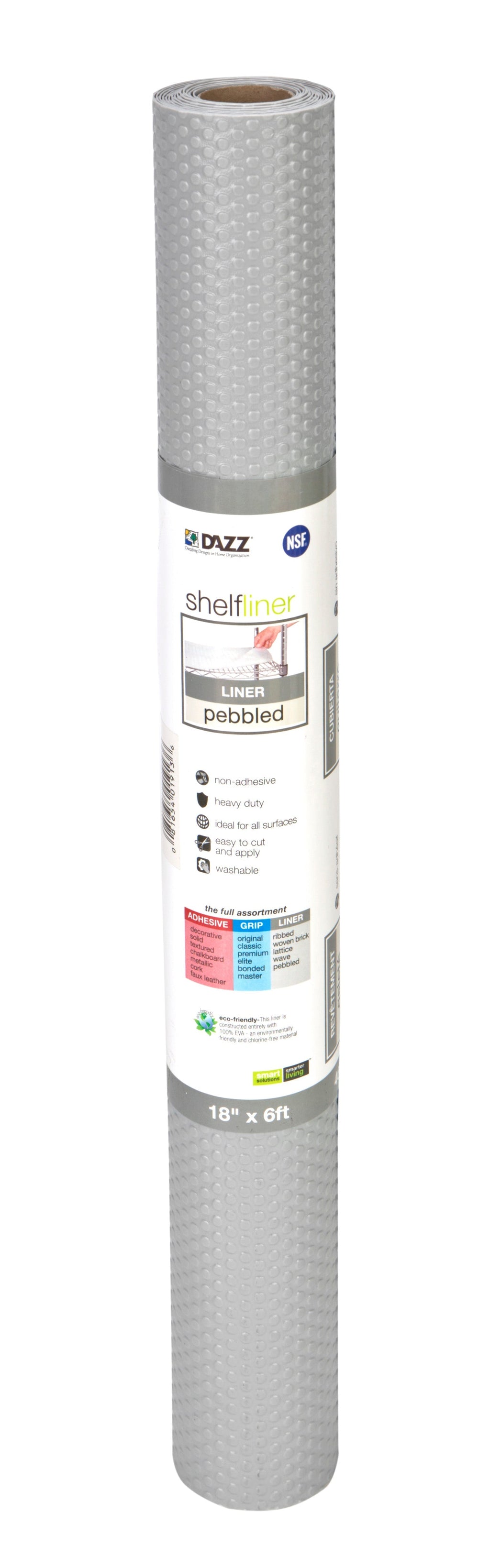 Wire Rack Shelf Liner - 18 Inch x 6 Feet - NSF Certified